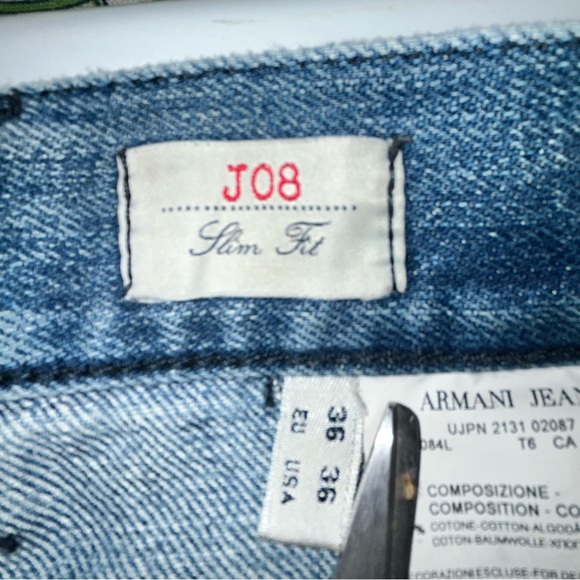 Armani Jeans slim fit jeans size 36 - Picture 8 of 10